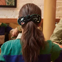 NEW YORK JETS LELE SADOUGHI X NFL JET BOW SCRUNCHIE