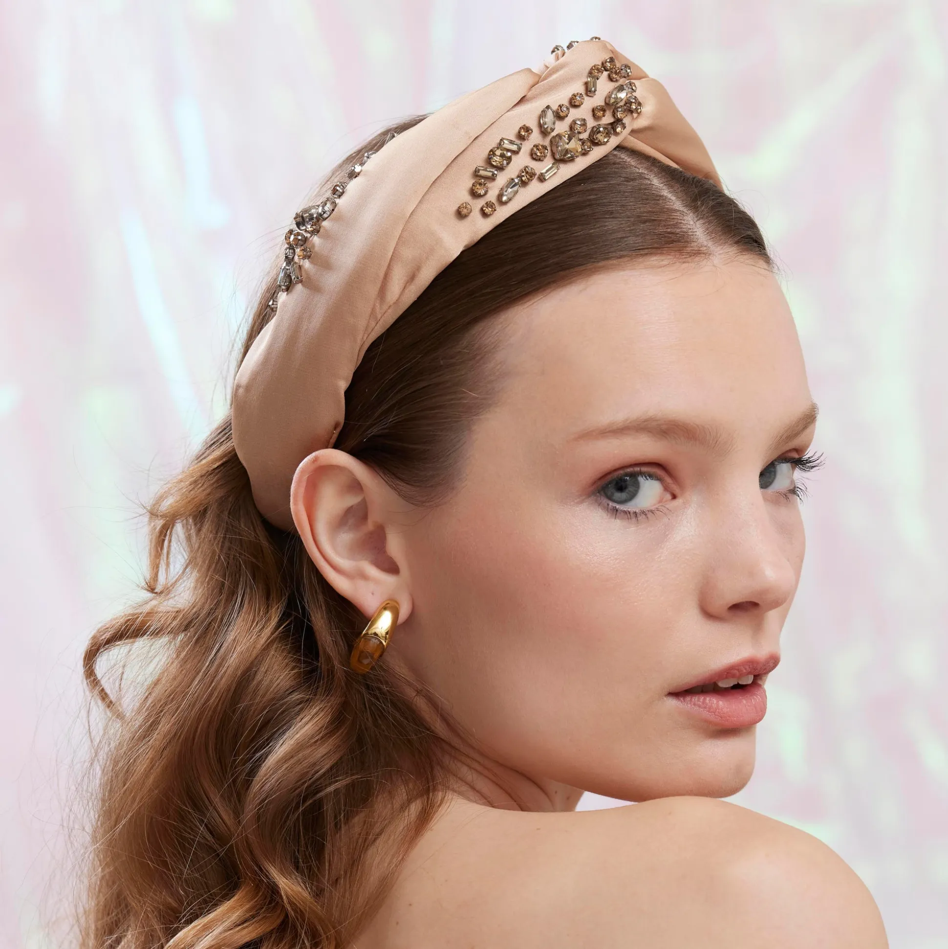 NOVEMBER TOPAZ MARLENE JEWELED BIRTHSTONE HEADBAND