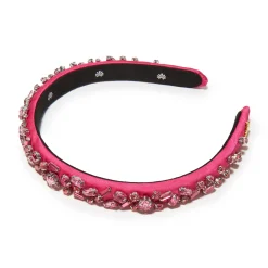 OCTOBER PINK TOURMALINE GIGI JEWELED BIRTHSTONE HEADBAND
