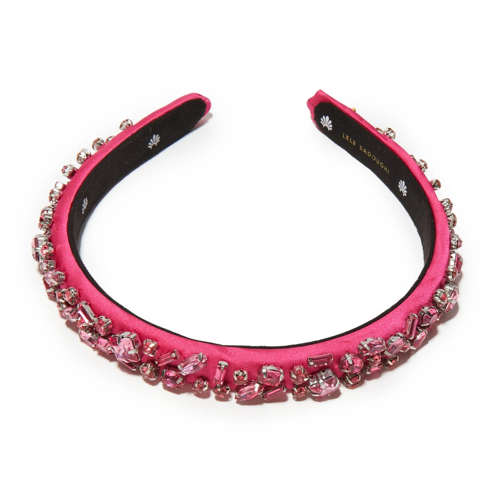 OCTOBER PINK TOURMALINE GIGI JEWELED BIRTHSTONE HEADBAND