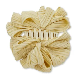 PALE YELLOW RITA CLAW CLIP