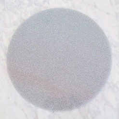 PASTEL GLITTER LUNA ROUND SET OF 4 PLACEMATS