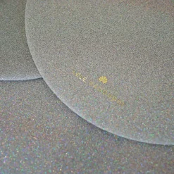 PASTEL GLITTER LUNA ROUND SET OF 4 PLACEMATS