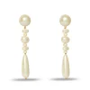 PEARL COPACABANA LINEAR EARRINGS
