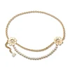 PEARL DAISY CHAIN BELT