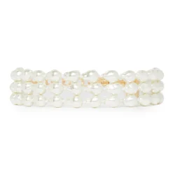 PEARL DIANA TRIPLE ROW CHOKER