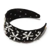 PEARL JET BRIGITTE PEARL FLORAL BROCADE HEADBAND