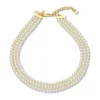 PEARL TRIPLE STRAND NECKLACE