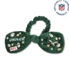 PHILADELPHIA EAGLES LELE SADOUGHI X NFL KELLY GREEN BOW SCRUNCHIE