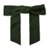 PINE GREEN SHIRLEY VELVET BOW BARRETTE