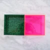 PINK EMERALD TWO PART TRAY