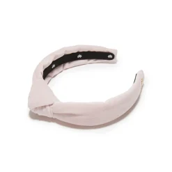 PINK KIDS VELVET KNOTTED HEADBAND