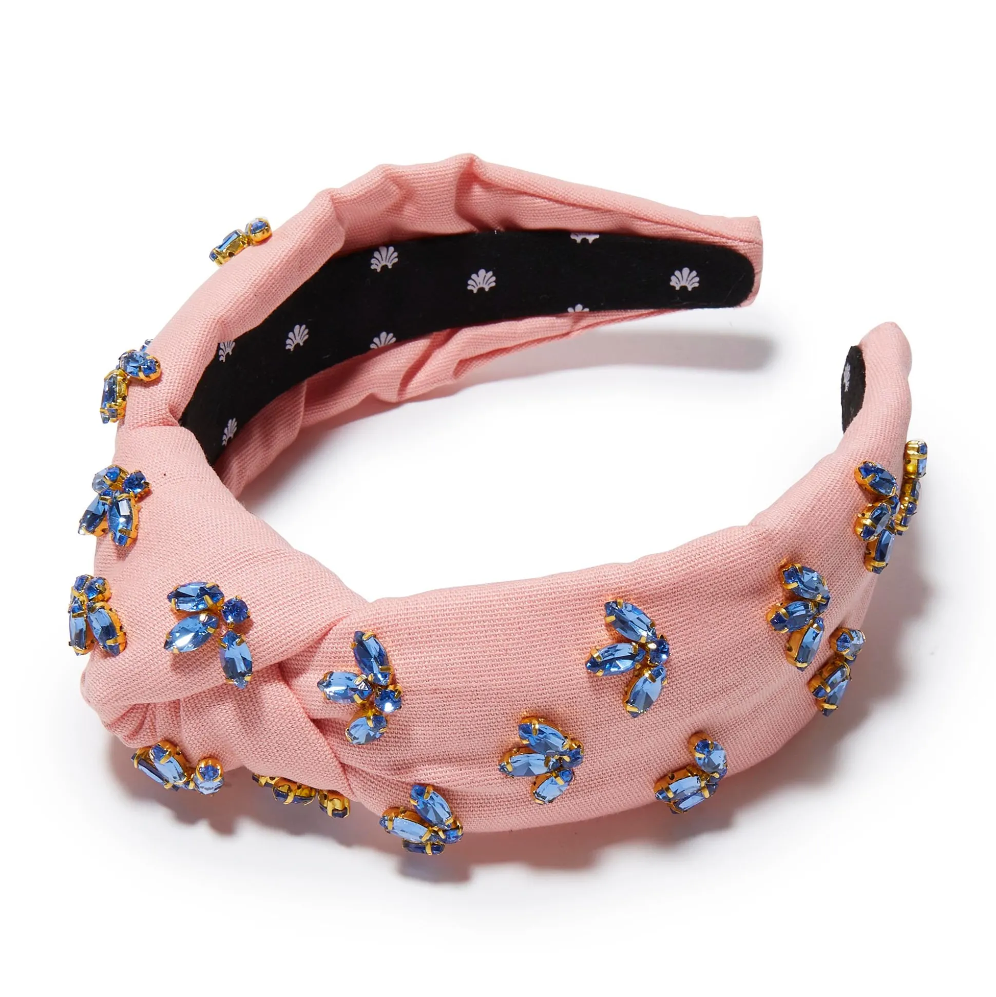 PINK LEMONADE KNOTTED VINE EMBELLISHED HEADBAND