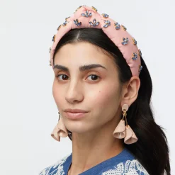PINK LEMONADE KNOTTED VINE EMBELLISHED HEADBAND