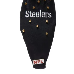 PITTSBURGH STEELERS LELE SADOUGHI X NFL JET EMBELLISHED KNOTTED HEADBAND