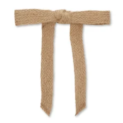 RAFFIA BARDOT BOW BARRETTE
