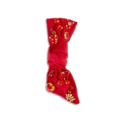 RED EMBELLISHED AWARENESS RIBBON