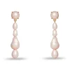 ROSÉ COLLECTOR PEARL LINEAR EARRINGS