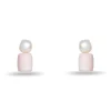 ROSÉ PEBBLE STUD EARRINGS