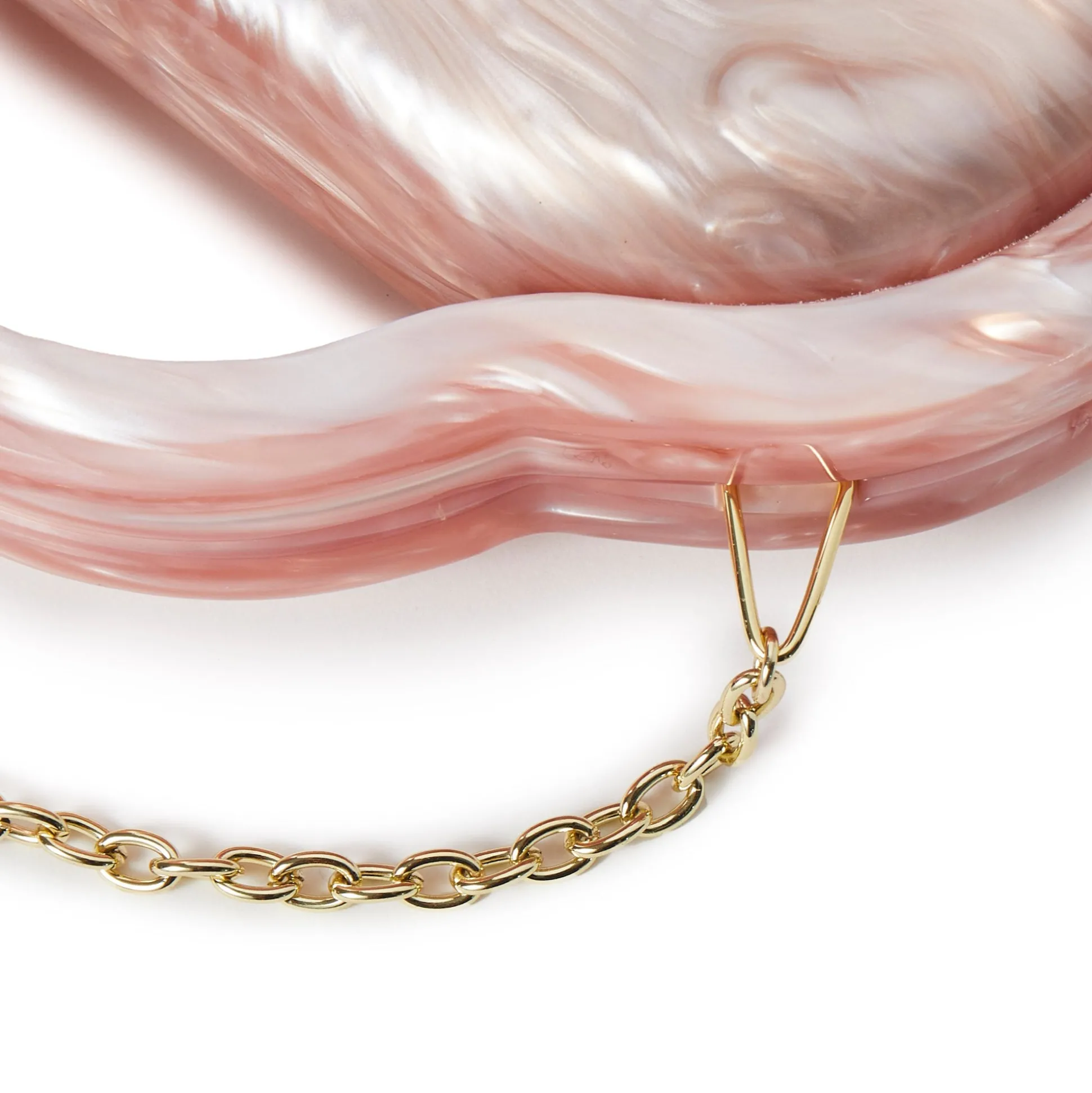 ROSE PILL BOX ACETATE BAG