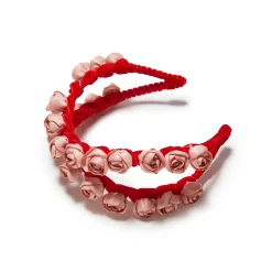 ROUGE PASTEL KIDS BOUQUET CROSSOVER HEADBAND