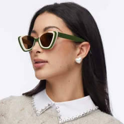 SAGE BRICKELL CAT EYE SUNGLASSES