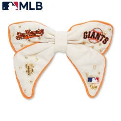 SAN FRANCISCO GIANTS LELE SADOUGHI / MLB IVORY BOW BARRETTE