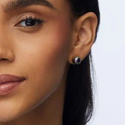 TAHITIAN ASHFORD PEARL STUD EARRINGS