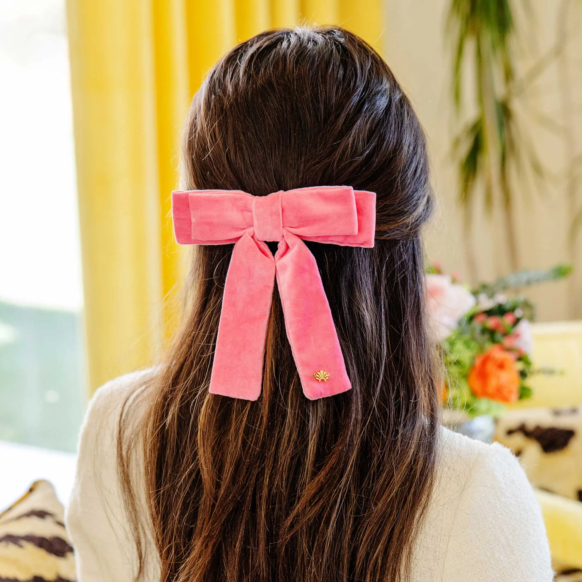 TBBC x LELE ROMANY ROSE ANTOINETTE BOW BARRETTE