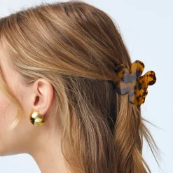 TORTOISE LILY CLAW CLIP