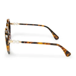 TORTOISE PEARL SWEETHEART SUNGLASSES