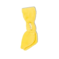 YELLOW EMBELLISHED AWARENESS RIBBON